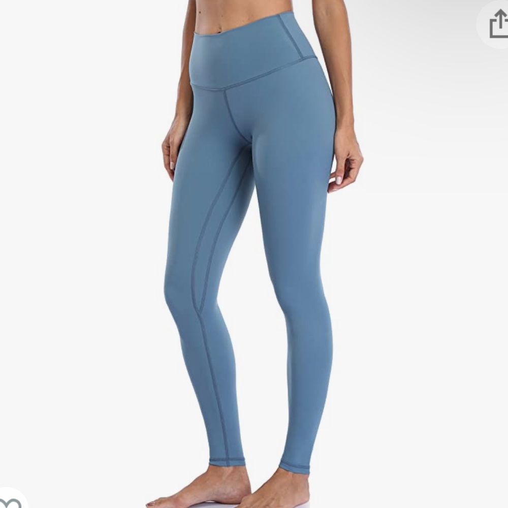 blue leggings